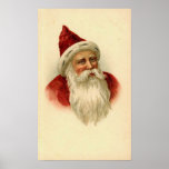 Vintage Santa Card posters