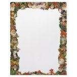 Vintage Santa Christmas Border