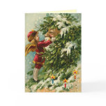 Vintage Santa Christmas Card