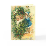 Vintage Santa Christmas Card