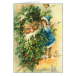 Vintage Santa Christmas Card