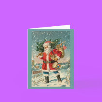 Vintage Santa Claus cards