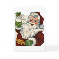 Vintage Santa Claus Card-Blank by forbes1954 Vintage Santa Claus Card-Blank