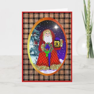Vintage Santa Claus Cards card