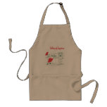 Vintage Santa Claus Chef, Holiday of Happiness Aprons