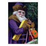Vintage Santa Claus Christmas Note Cards Notecards