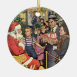 Vintage Santa Claus - Christmas Ornament