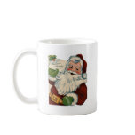 Vintage Santa Claus Face Gifts Coffee Mug