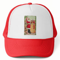 Vintage Santa Claus hats by MyOtherPlanet Vintage Santa Claus hats