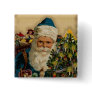 Vintage Santa Claus- Holiday Wishes: Buttons