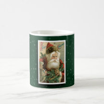 Vintage Santa Claus Image Mug