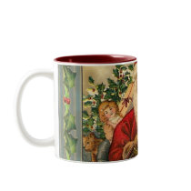 Vintage Santa Claus In Car: Coffee Mug by occasions Vintage Santa Claus In Car: Coffee Mug