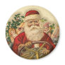 Vintage Santa Claus In Car: Magnets
