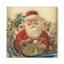 Vintage Santa Claus In Car: Magnets