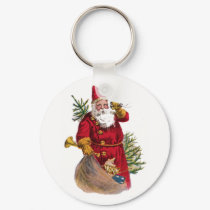 Vintage Santa Claus Keychain by forbes1954 Vintage Santa Claus Keychain