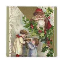 Vintage Santa Claus magnets by ChristmasByDezign Vintage Santa Claus magnets