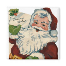 Vintage Santa Claus Magnet by forbes1954 Vintage Santa Claus Magnet
