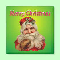 Vintage Santa Claus Magnet