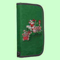 Vintage Santa Claus Peppermint Candy Train planners