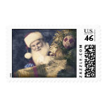 Vintage Santa Claus Stamp