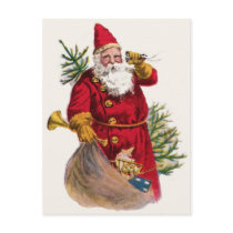 Vintage Santa Claus Postcard by forbes1954 Vintage Santa Claus Postcard