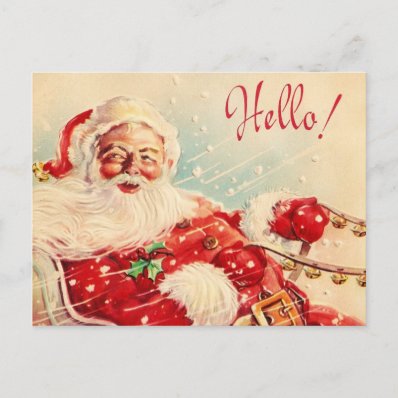 Vintage Santa Claus Postcard