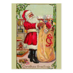 Vintage Santa Claus Postcard