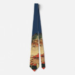 Vintage Santa Claus with Toys on Christmas Eve Neck Tie