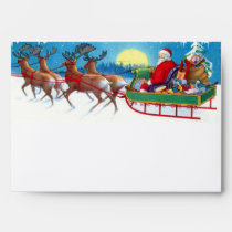 Vintage Santa Clause Christmas Envelopes envelopes