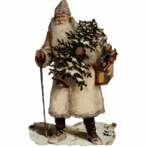 Vintage Santa Clause Sculpture magnet photo sculptures by Vintage_Gifts Vintage Santa Clause Sculpture magnet photo sculptures