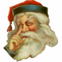 Vintage Santa Clause Sculpture Ornament photo sculptures by Vintage_Gifts Vintage Santa Clause Sculpture Ornament photo sculptures
