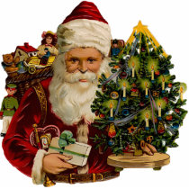 Vintage Santa Clause Sculpture Ornament photo sculptures by Vintage_Gifts Vintage Santa Clause Sculpture Ornament photo sculptures