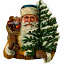 Pin da escultura de Papai Noel do vintage esculturas de fotografias
