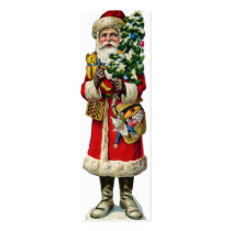 Vintage Santa Gift Tags business cards