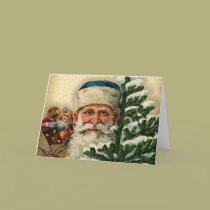 Vintage Santa: Greeting Cards cards