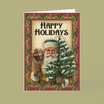 Vintage Santa: Greeting Cards cards