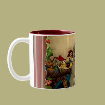 Vintage Santa- Happy Holidays: Coffee Mug mugs