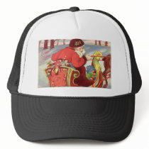 Vintage Santa hats by SantasCloset Vintage Santa hats