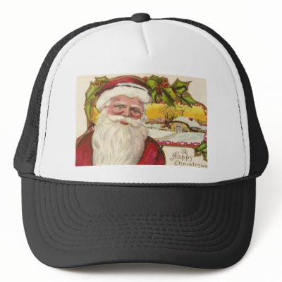 Vintage Santa hats