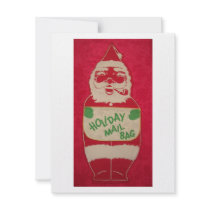 Vintage Santa invitations by JunipersWedding Vintage Santa invitations