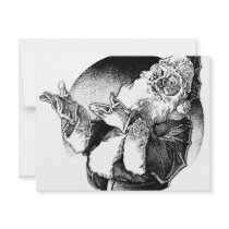 vintage santa invitations by lilandluckysloot vintage santa invitations