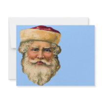Vintage Santa invitations by MyOtherPlanet Vintage Santa invitations