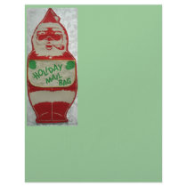 Vintage Santa letterhead by Incatneato Vintage Santa letterhead