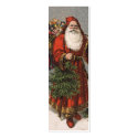 Vintage Santa Love note or Gift tag business cards