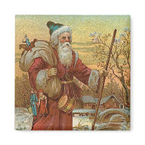 Vintage Santa magnets by MyOtherPlanet Vintage Santa magnets