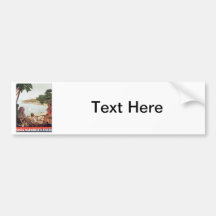 Vintage Santa Margherita Ligure Bumper Stickers