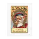 Vintage Santa Merry Christmas Postcard