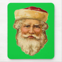 Vintage Santa mousepads by JuJuGarden Vintage Santa mousepads