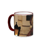 Vintage Santa Mug