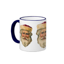 Vintage Santa mugs by MyOtherPlanet Vintage Santa mugs